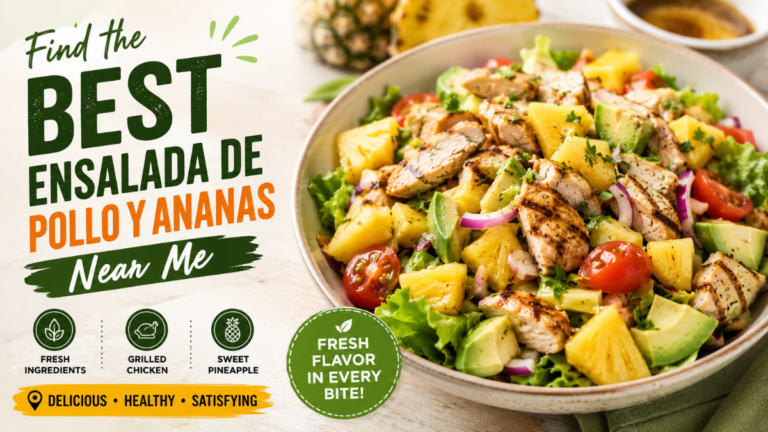Best Ensalada de Pollo y Ananas Near Me